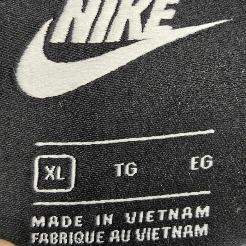 Nike Men Pants XL Blue Swoosh Embroidery Sweatpants BV4095-482 Logo 27